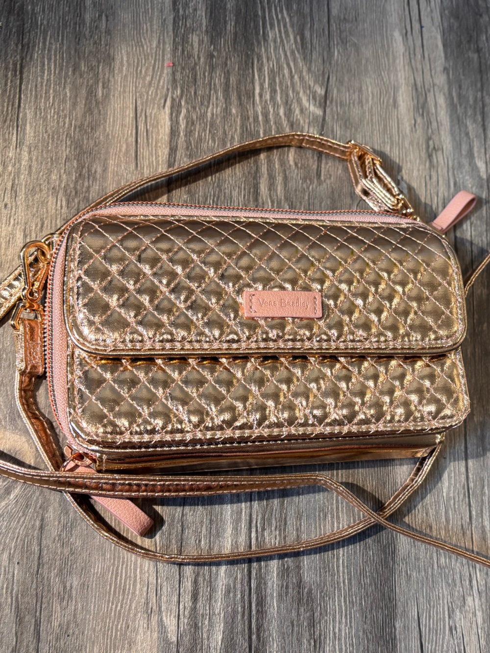 Vera Bradley 3-in-1 Convertible Wallet Crossbody